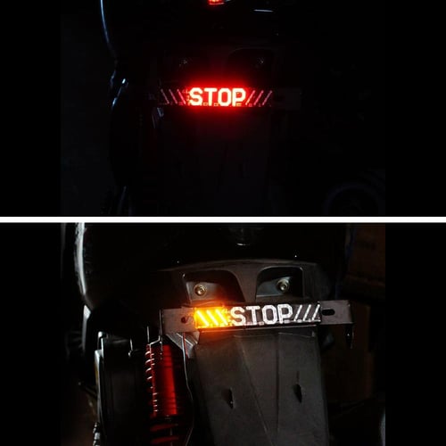 Led number 2024 plate lights flashing