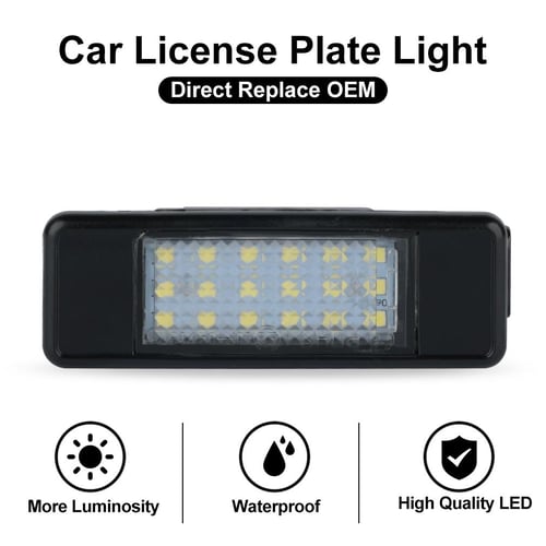 Citroen c5 number plate bulb cheap replacement