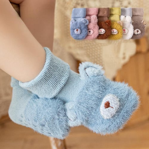 Toddler Socks Newborn Baby Winter Thick Autumn Terry Cotton Girl