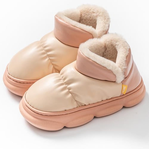 Women s and Men s Waterproof Comfort Winter Warm Faux Fleece Fuzzy