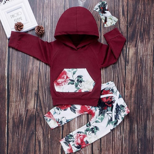 Baby girl hoodie outfit shop