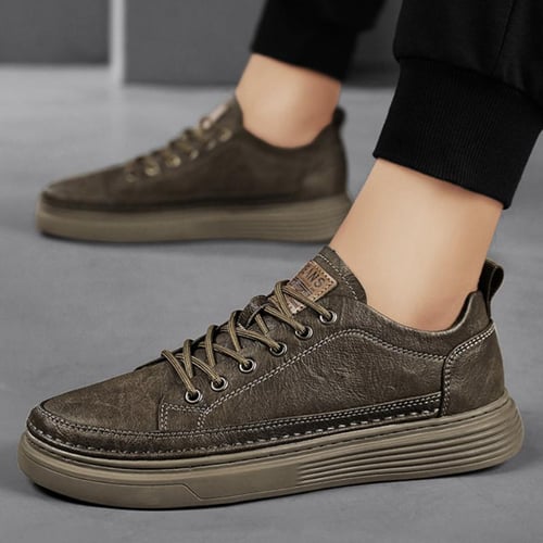 Mens shoes with cheap spring heels