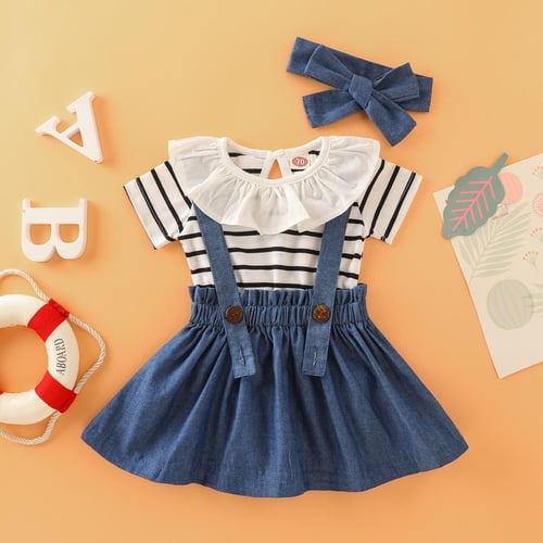 Striped skirt romper best sale