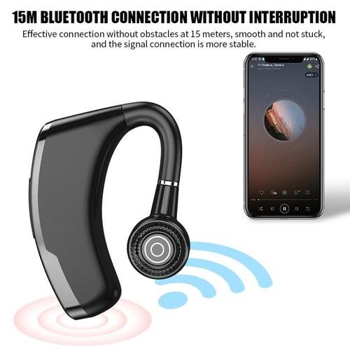 V10 Handsfree Business Wireless Bluetooth Headset Noise Reduction