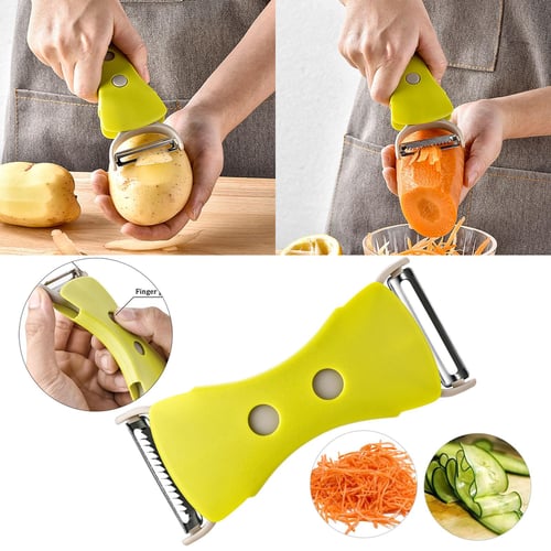 2 in 1 Multi function Stainless Steel Vegetable Grater Julienne