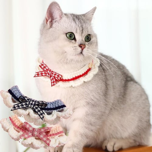 Cat scarf sale collar