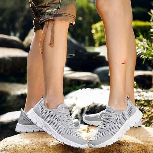 Ultra light breathable mesh shoes hot sale
