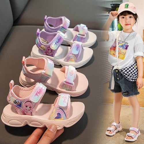 Child girl sandals top