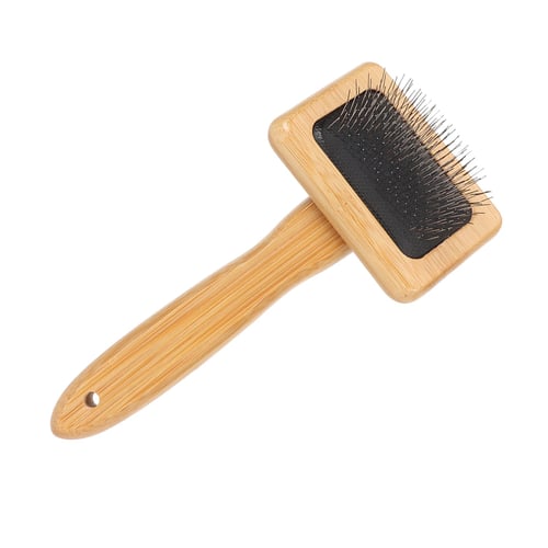 Macrame Slicker Comb with Hole Air Bag Cushion Finely Polished