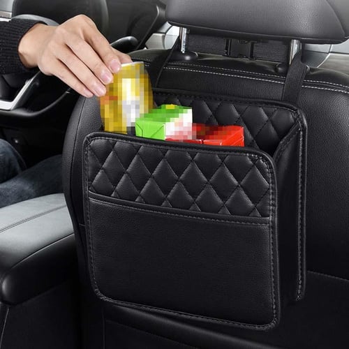 Leather car discount storage bag