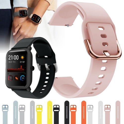 Soft Silicone Sport Strap Band For Xiaomi Huami Amazfit GTS Bip