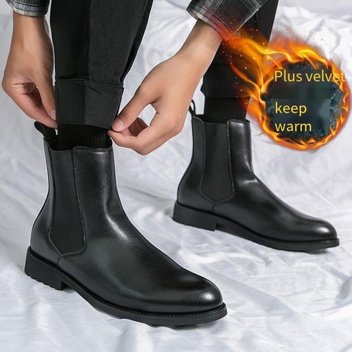 Tuxedo with chelsea boots on sale