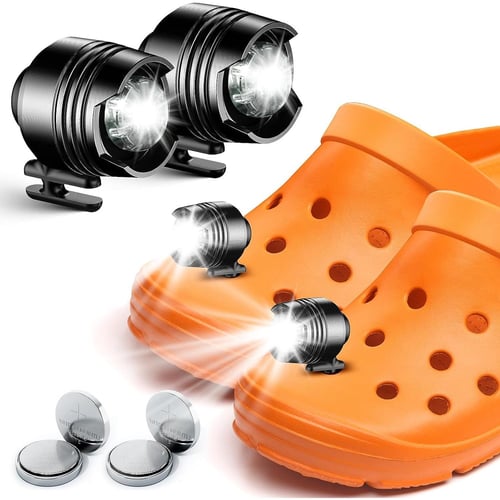 Croc Lights for Shoes Croc Accessories Headlight 2 Pack Shoe