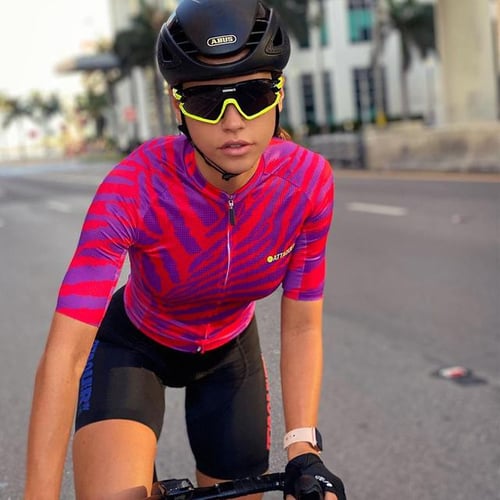 Cycling shorts top and jersey set