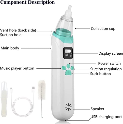 Mucus deals aspirator adults