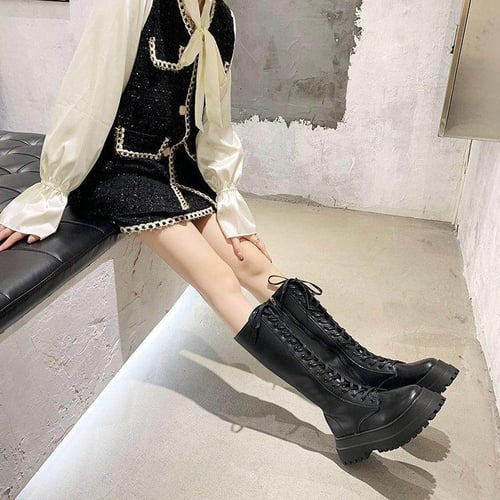 High heeled Boots Women s Over the knee 2022 Thick soled Thick