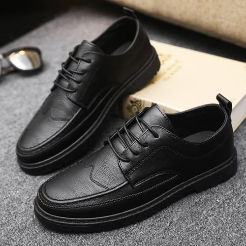 Black summer work shop shoes