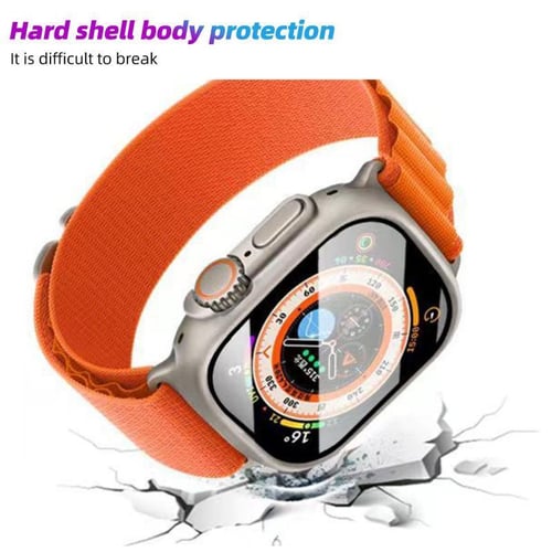 Fonken Glass Cover For Apple Watch 8 Ultra case 49mm Bumper