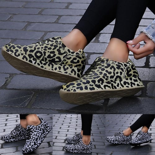 Sagit Women s Fashion Leopard Print Wild Women s Shoes Increased