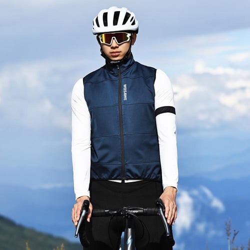 Cycling winter vest top