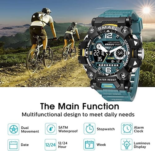 Smael watch military best sale
