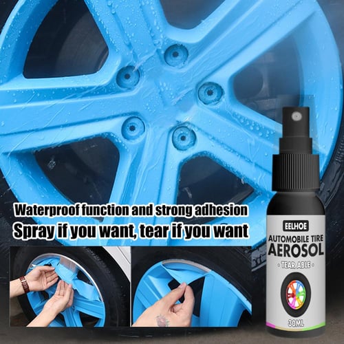 30ml Auto Wheel Spraying Film Car Tire Body Wheel Selfpainting Hand