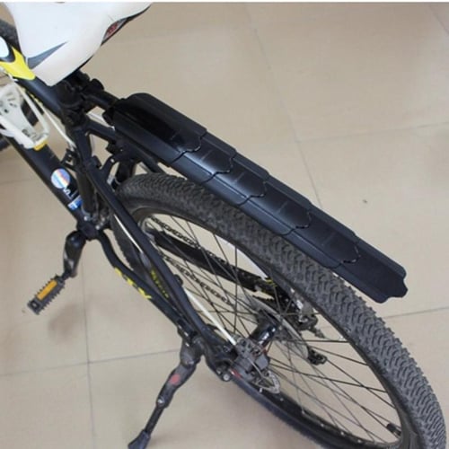 Bicycle hotsell retractable mudguard