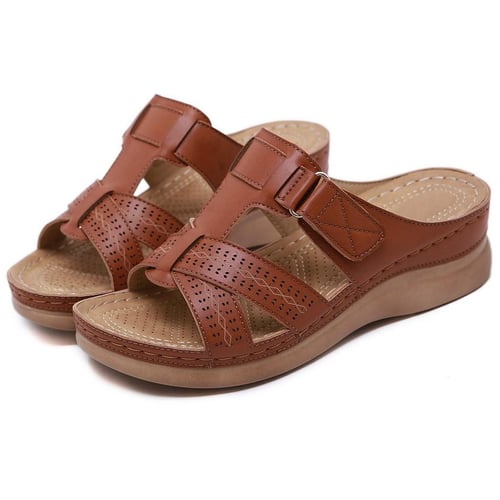 Women's summer open toe hook loop sandals hot sale