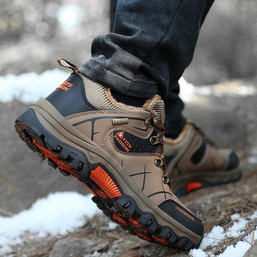 Large size discount hiking boots