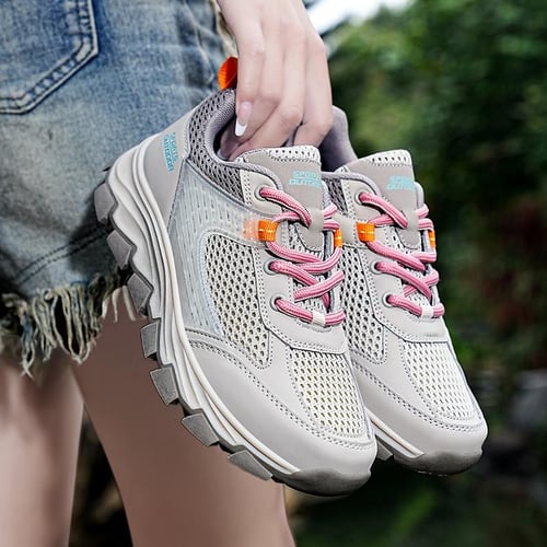 Breathable hiking shoes clearance