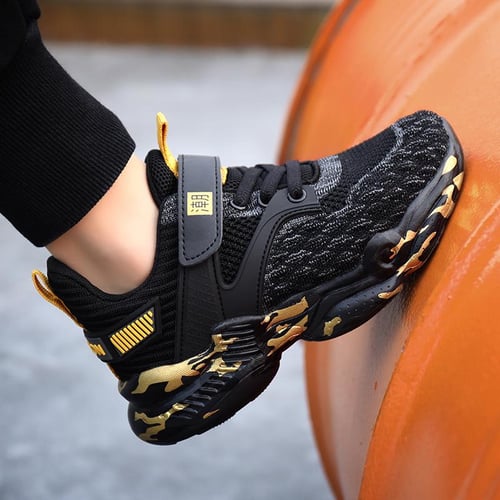 Big Kids Boy s Stylish Sports Shoes Children Bright Color