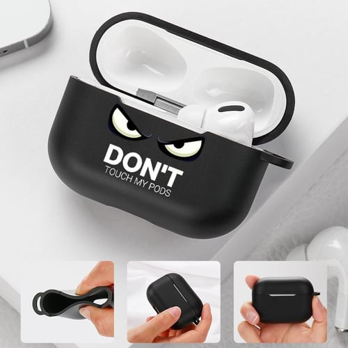 Case For Apple Airpods Pro 2 Cases Slogan Simple Text Dont Touch