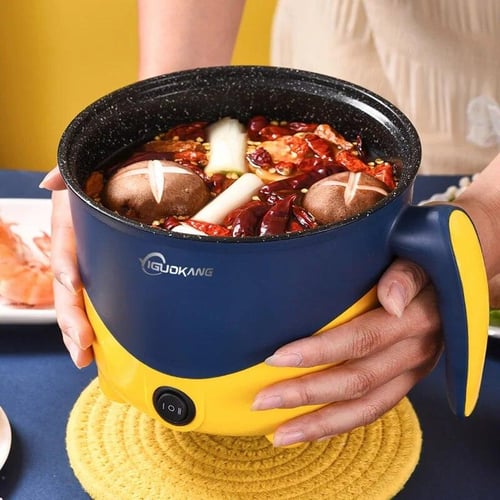 Mini Electric Cooking Non stick Cooking 1 2 People Hot Pot Double
