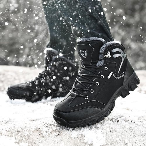Large size top hiking boots