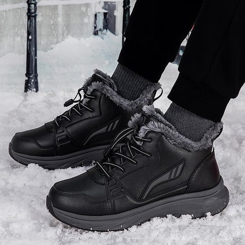 Fleece lined high deals top sneakers