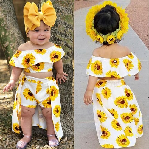 Kid crop top outfits clearance