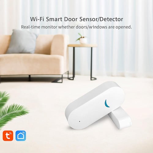 Intelligent WiFi Door Sensor Window Alarm Compatible with Alexa
