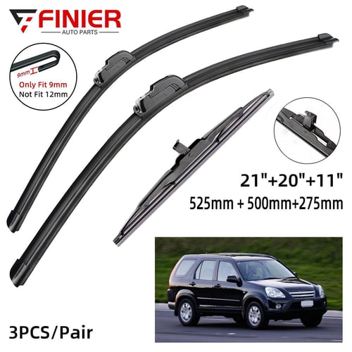2005 honda crv online wiper blade size