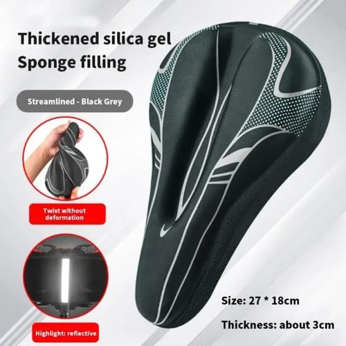 Gel saddle cover for road bike clearance