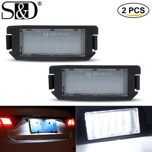 Kia rio number plate hotsell bulb replacement