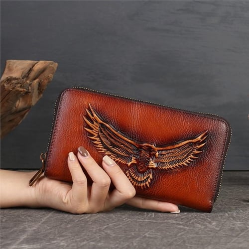 Women's best sale cowhide wallets