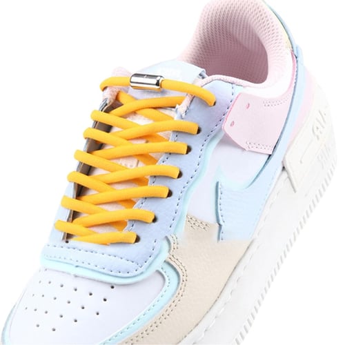 Fonken Elastic No Tie Shoelaces Flat Shoe Laces For Kids and Adult
