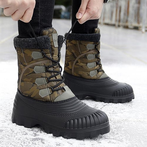 Fur lined clearance military boots