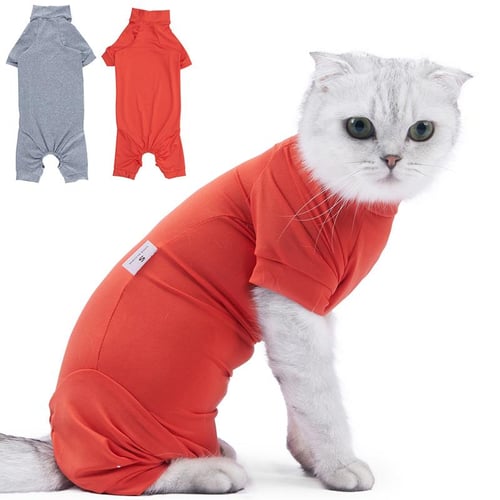 Cat Clothes Anti licking Sterilization Kitten Surgery Suit Weaning