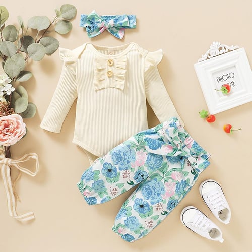 Newborn discount floral pants