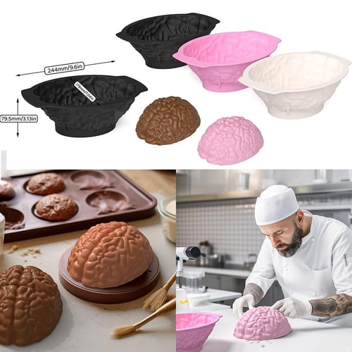 Brain cake molds clearance