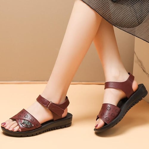 Comfortable sandals for elderly on sale