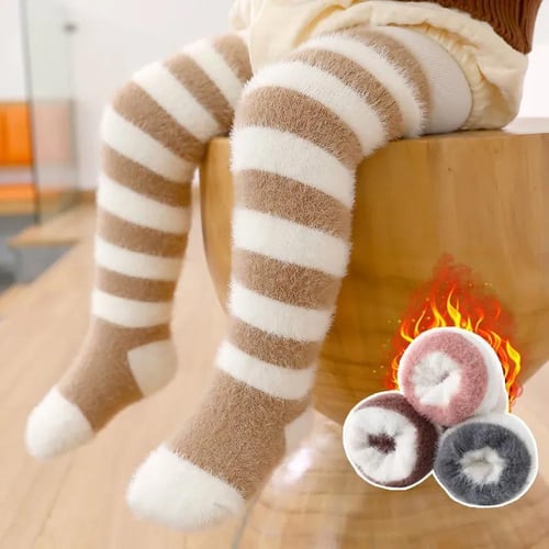 Baby socks autumn winter new style thickened ferret children socks