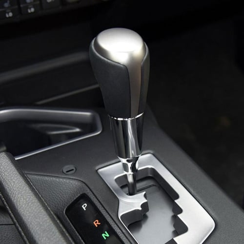 Car Automatic Gear Stick Shift Knob PU Leather for Toyota Camry