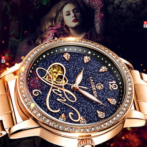 Ladies watch best sale with night light
